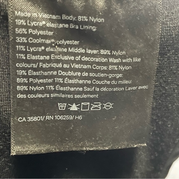 Lululemon blissful bend tank size 2 black - Picture 4 of 12